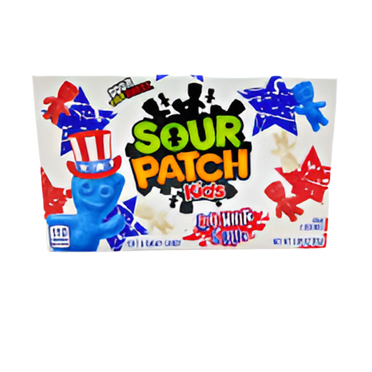 Sour Patch Kids Red White Blue