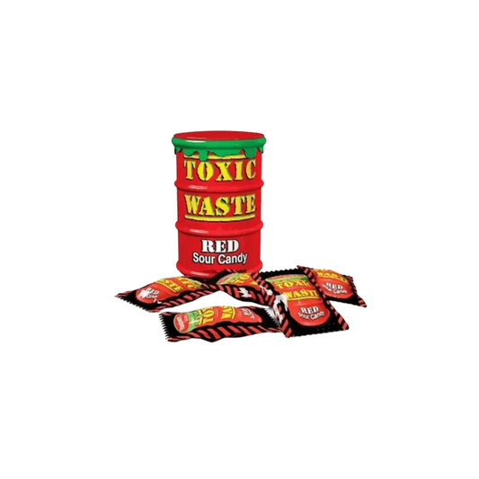 Toxic Waste Red Sour Candy