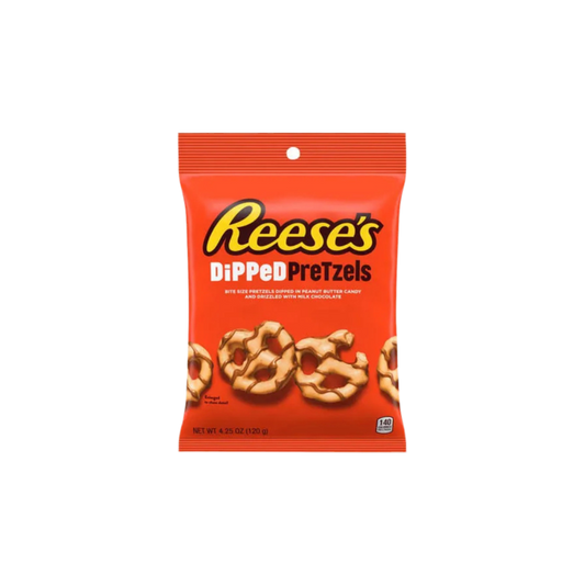 Reeses Dipped Prezels