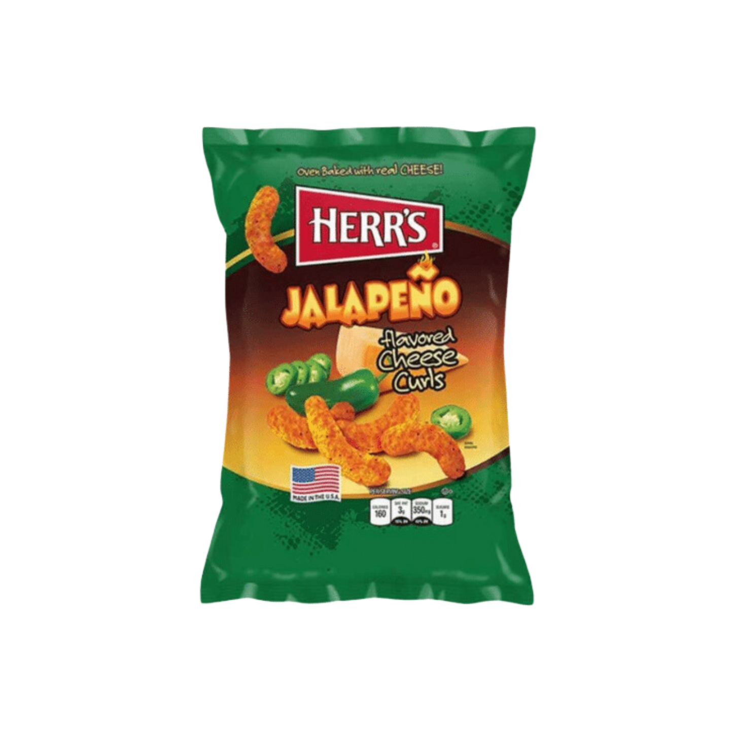 Herr's Cheese Curls Jalapeño