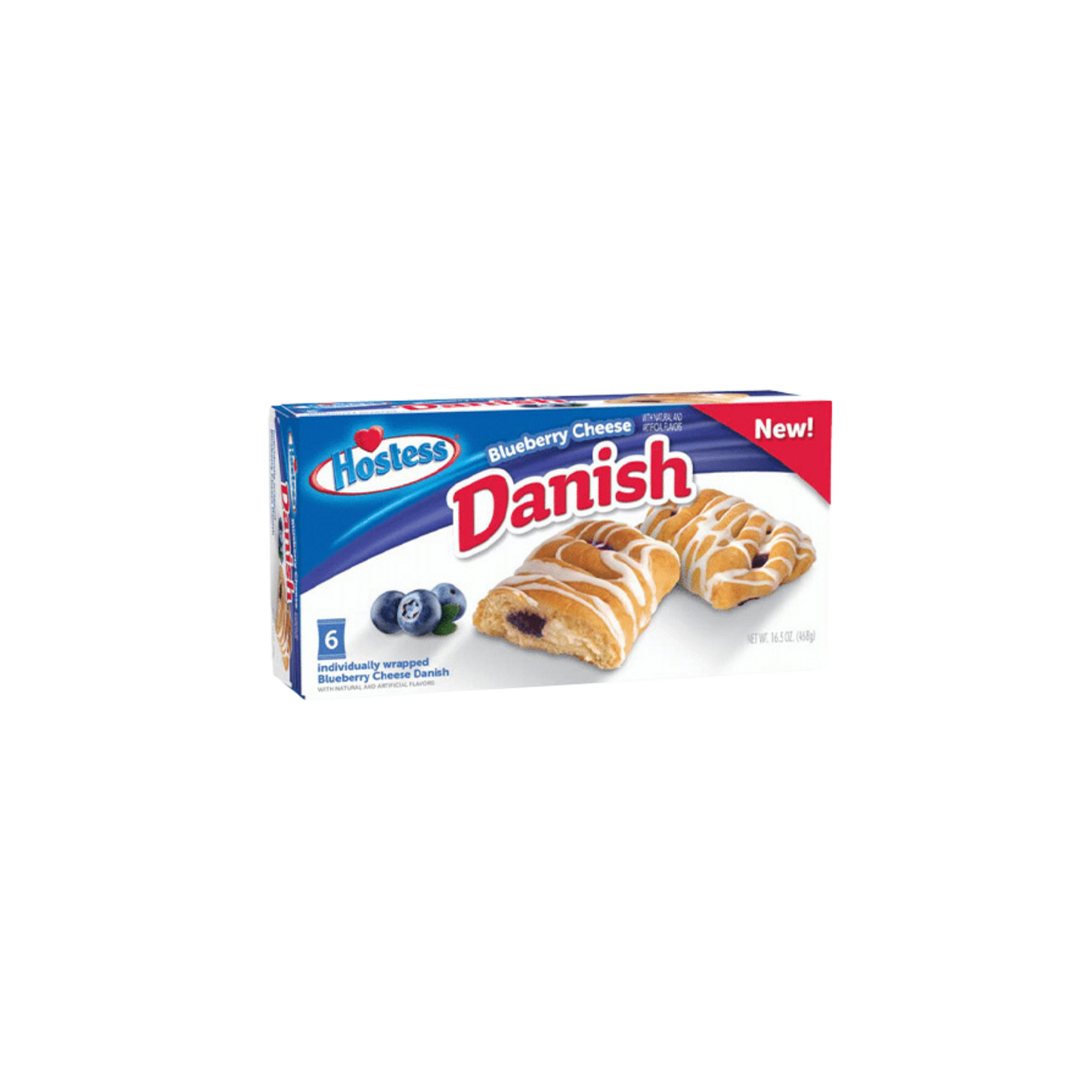 Hostess Danish Blueberry & Cream Cheese